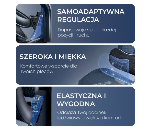 Sihoo DORO C300 PRO Mesh czarny - 1542252 - zdjęcie 5
